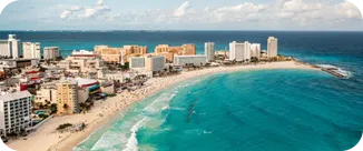 Los Angeles to Cancun